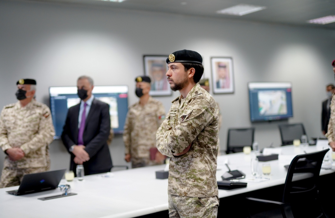 سمو ولي العهد يتابع جانبا من مجريات تمرين “درع الأردن”
