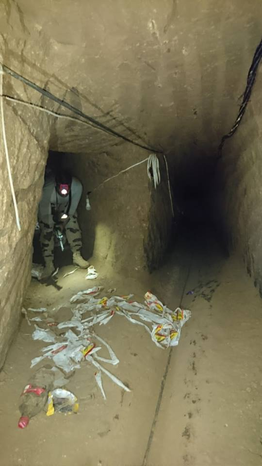 الجيش المصري يدمر 9 أنفاق على الشريط الحدودي بشمال سيناء