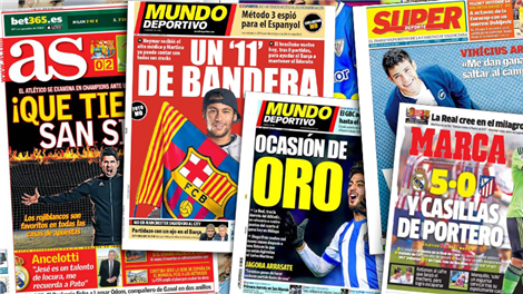الصحف الإسبانية تصف قرعة دوري أبطال أوروبا “بالقنبلة”