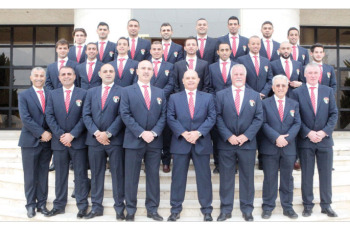 منتخب النشامى يتدرب في دبي للقاء أوزبكستان