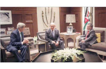 الملك يشدد على ثوابت الموقف الأردني تجاه الوضع في القدس