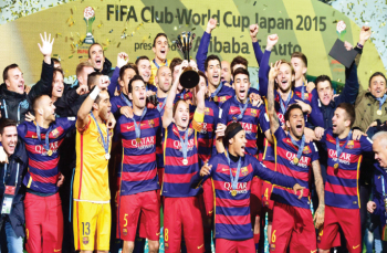 برشلونة يحرز كأس العالم للأندية