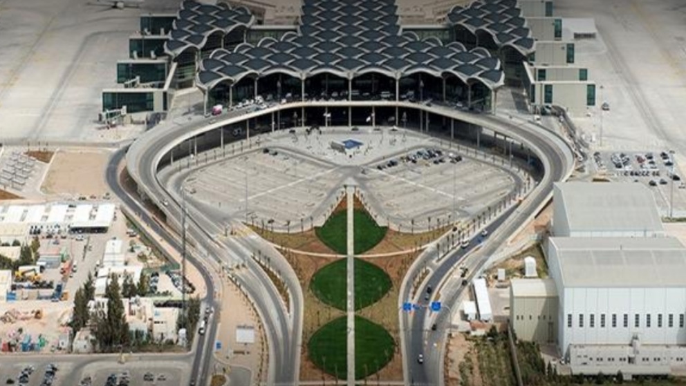 انخفاض حركة الطائرات عبر مطار الملكة علياء 14% في شباط