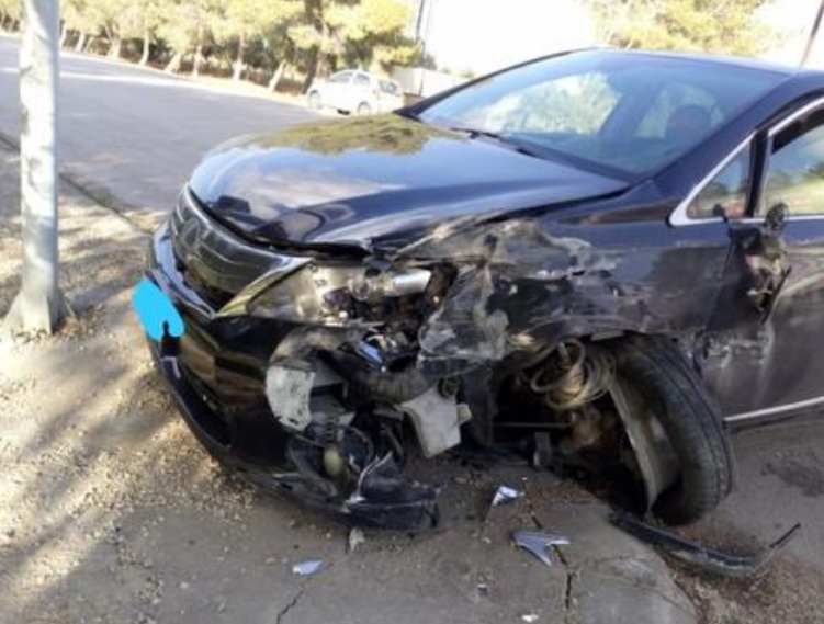 إصابات بليغة بحادثة تصدم عند جسر النعيمة