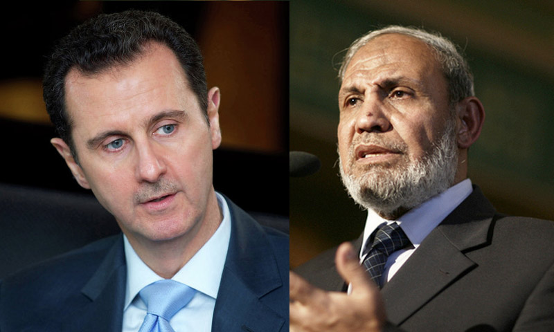 قيادي في حماس يمتدح الأسد ويكشف عن جهود لإعادة العلاقات مع دمشق