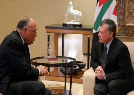 الملك يؤكد دعم الأردن لدور مصر المحوري في المنطقة