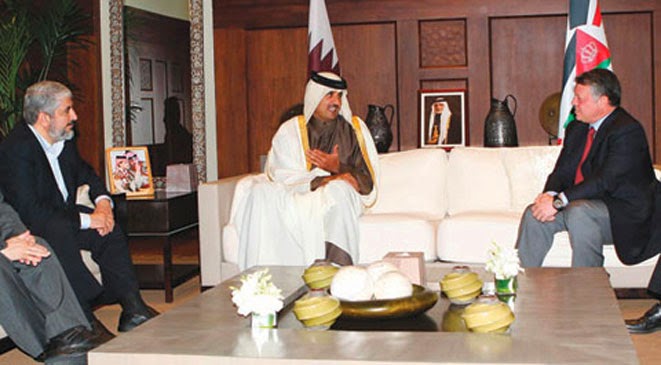 العاهل الأردني يرفض طلباً قطرياً بفتح مكتب لحماس في عمان