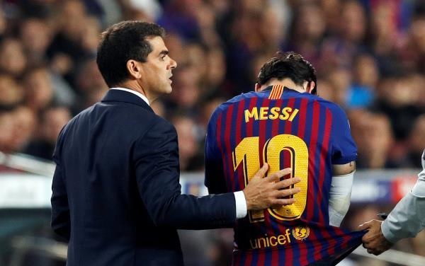 برشلونة يفتقد ميسي في 6 مباريات حاسمة