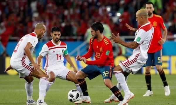 المغرب يودع المونديال بتعادل مثير مع إسبانيا