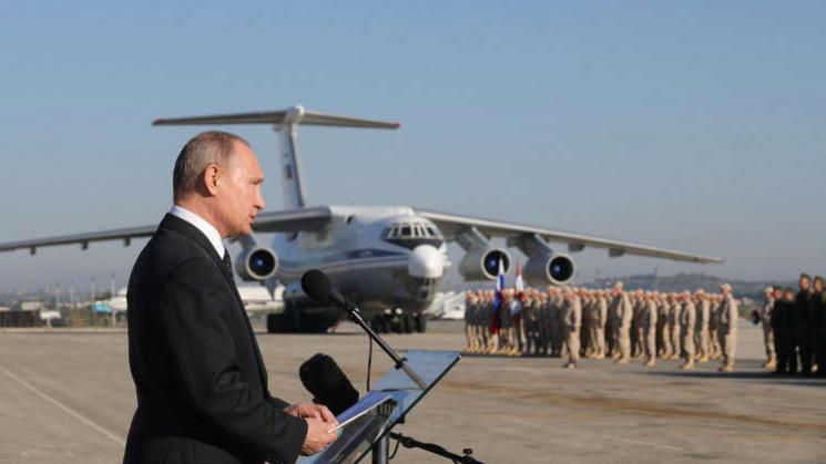 الكرملين: بوتين أشرف شخصيا على العملية العسكرية الروسية في سوريا