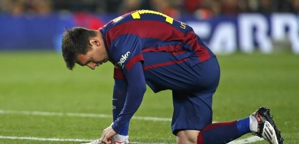 برشلونة يطمئن جماهيره على إصابة ميسي