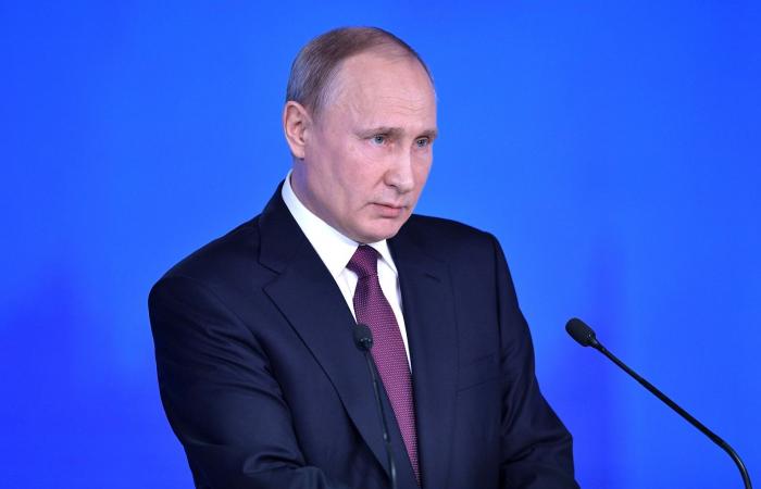 بوتين يتهم واشنطن بإشعال شرارة سباق تسلح جديد والتصريحات الأمريكية عن “حرب باردة جديدة” دعاية!
