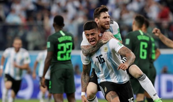الأرجنتين إلى ثمن نهائي المونديال بفوز قاتل على نيجيريا