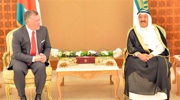 أمير الكويت وملك الأردن يبحثان آخر التطورات الإقليمية والدولية