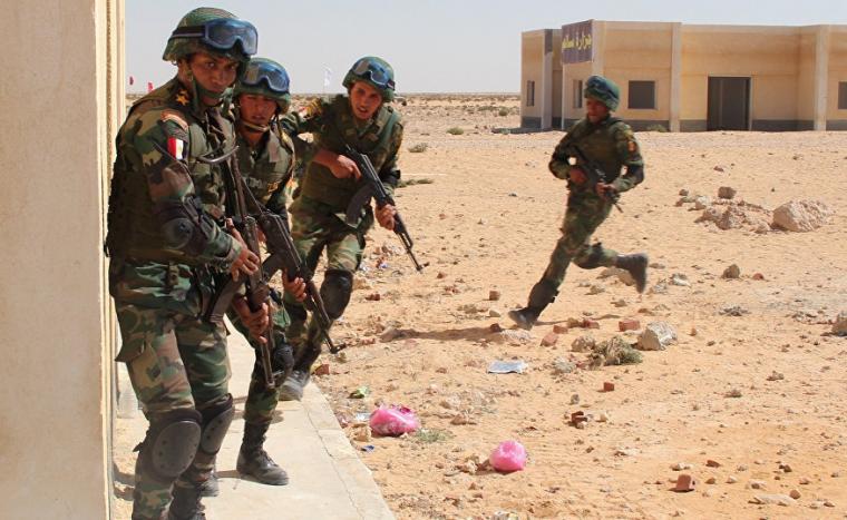 الجيش المصري يعلن القضاء على كافة العناصر الإرهابية المتورطة في حادث الواحات