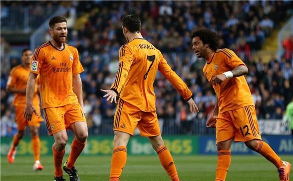 رونالدو يقود ريال مدريد لعبور مفاجآت مالاجا