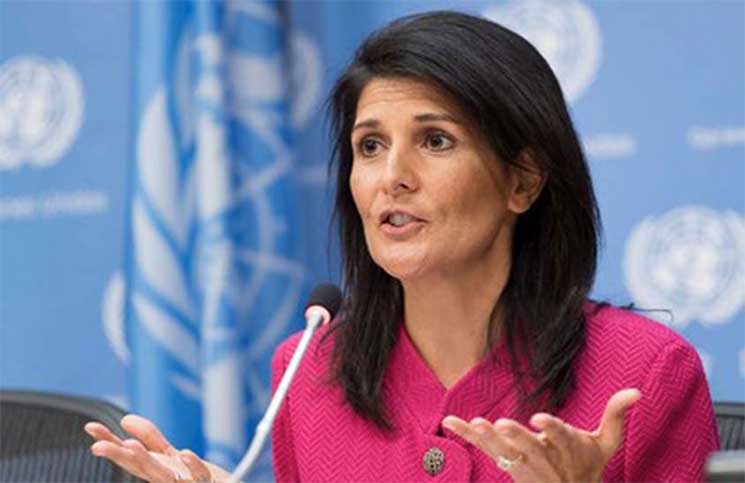 هايلي: الولايات المتحدة لن ترغم الأسد على الرحيل..لكنني مقتنعة بأنه سيرحل!