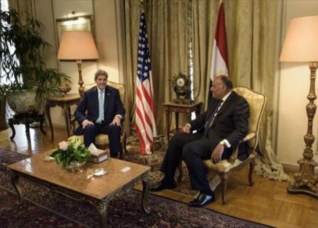 كيري: واشنطن ستواصل دعم الجيش المصري