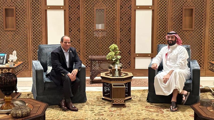 السيسي ومحمد بن سلمان يبحثان التطورات الإقليمية