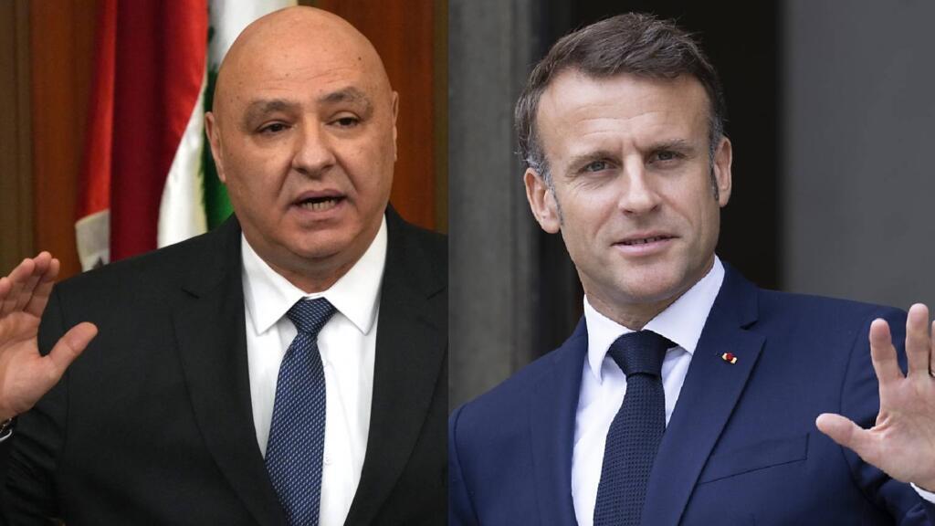 عون يطلب من ماكرون التدخل لعدم استهداف الضاحية الجنوبية