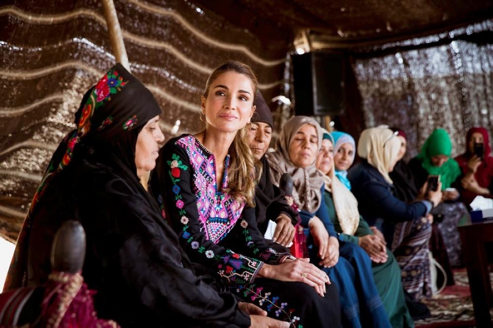 الملكة رانيا: المشاريع تقاس بمدى تأثيرها على صاحبها
