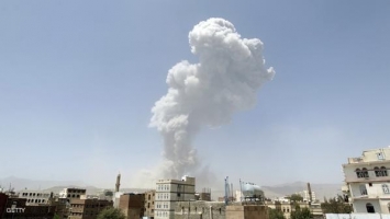 طائرات التحالف تكثف القصف على الحوثيين قرب صنعاء