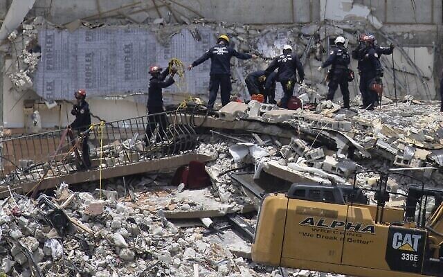 فلوريدا: ارتفاع عدد قتلى انهيار مبنى سكني إلى 5