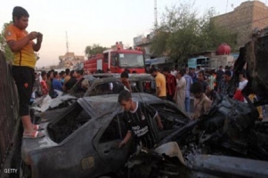 عشرات القتلى والجرحى في انفجار ببغداد