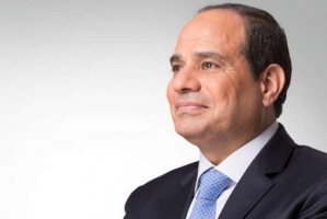 الرئيس المصري يؤكد مساندة خيارات الشعب الليبي والتصدي للارهابيين