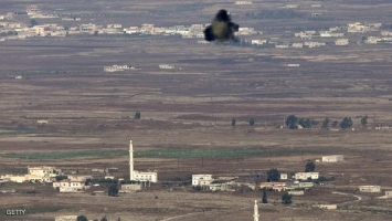 إطلاق صواريخ من سوريا على الجولان