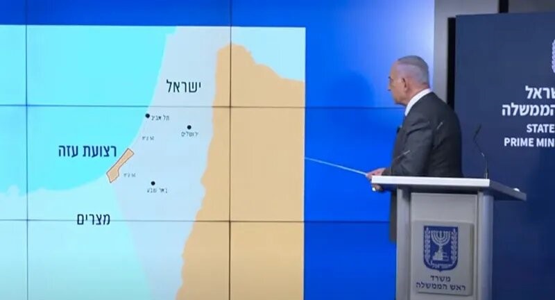 تضم الضفة.. الخارجية الفلسطينية تعلق على خريطة نتنياهو