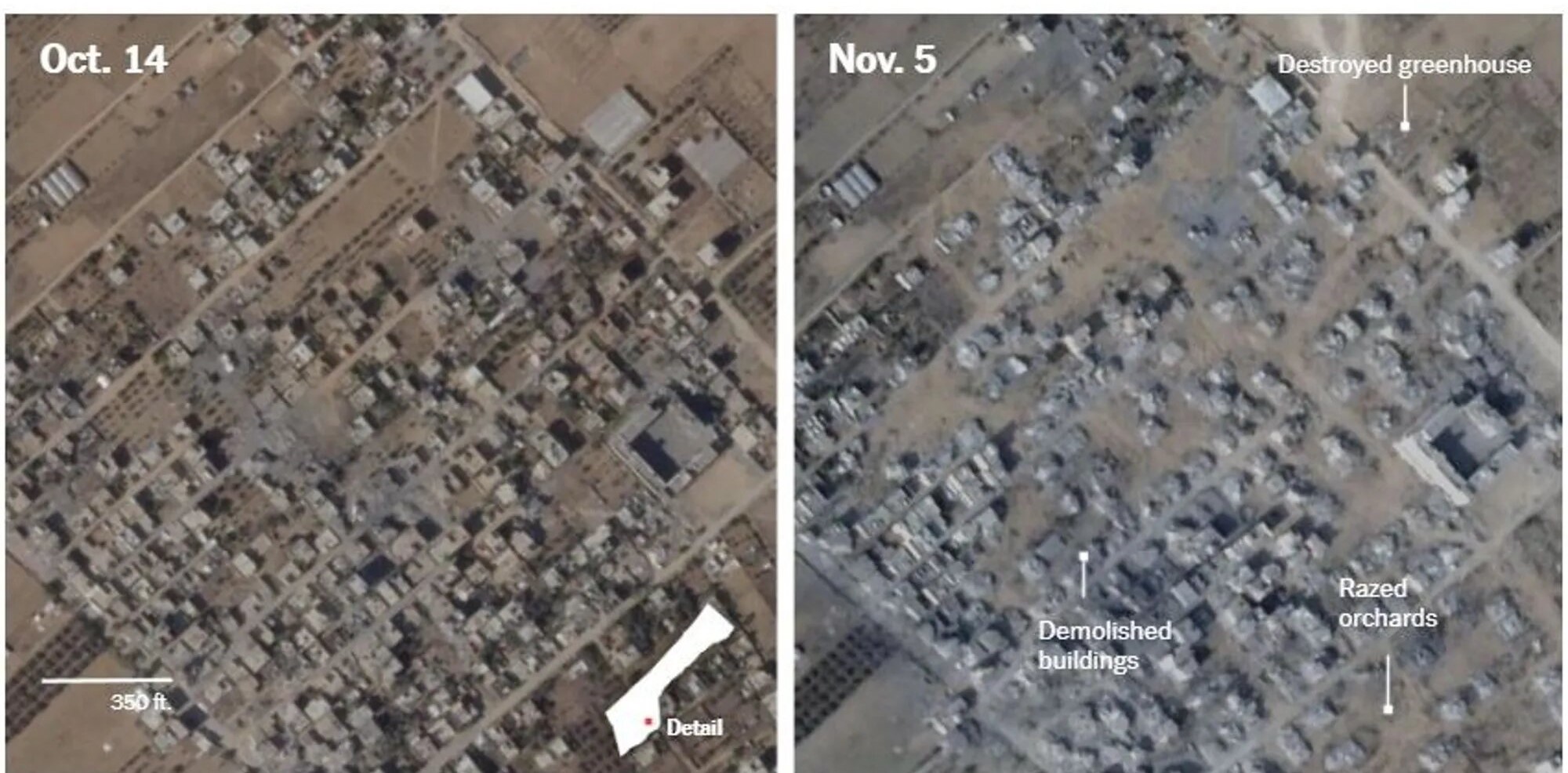 نيويورك تايمز: إسرائيل مستمرة في هدم منازل غزة دون توقف