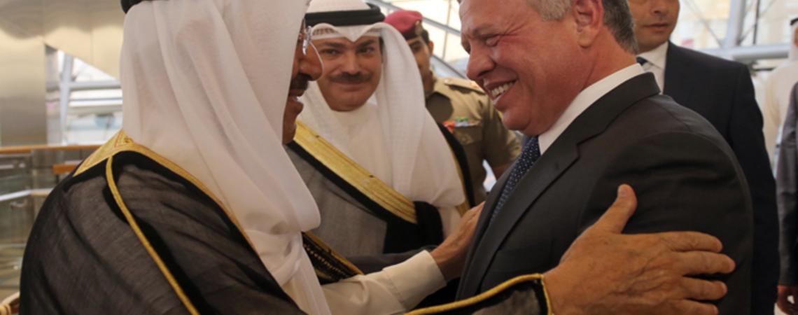 الملك وأمير الكويت يؤكدان على متانة العلاقات