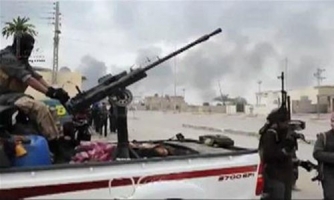 القوات العراقية تقاتل لاستعادة مدينة هيت من الدولة الاسلامية