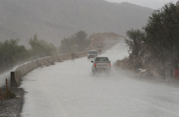 توقع امطار رعدية بدءاً من الجنوب