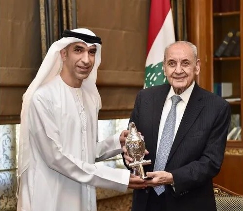 بري يستقبل وزير التجارة الإماراتي لتعزيز التعاون الاستثماري