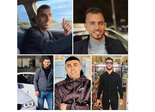 استشهاد خمسة مواطنين برصاص الاحتلال في مخيم عقبة جبر