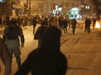 مواجهات بين شبان فلسطينيين وأمن السلطة في نابلس 