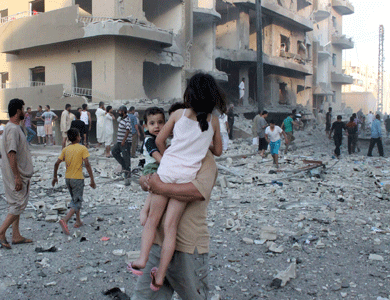 المرصد : ضحايا الحرب في سورية أكثر من 125 ألف شخص