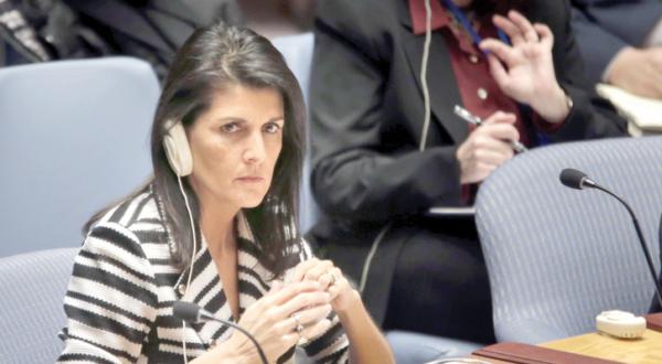 السفيرة الأمريكية بالأمم المتحدة: علينا العمل على “إخراج إيران ووكلائها” من سوريا