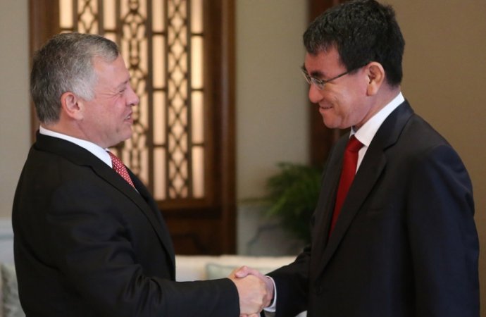 الملك يعرب عن تقديره لدعم اليابان للأردن وجهودها في تحريك عملية السلام