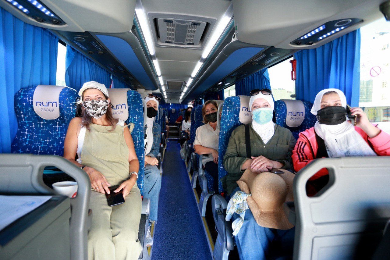 مشاركون بأردننا جنة يشيدون برحلاته وبالتدابير الوقائية والصحية المتبعة