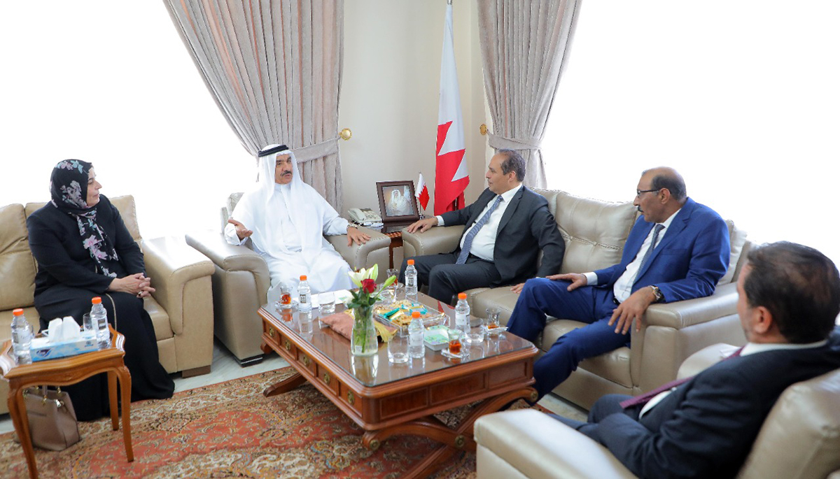 البرلمانية الأردنية مع دول الخليج تلتقي السفير البحريني