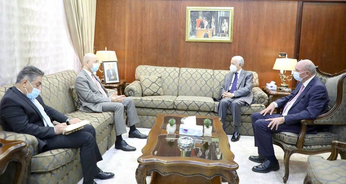 رئيس مجلس الأعيان يؤكد وقوف المملكة مع العراق في حربه على الإرهاب