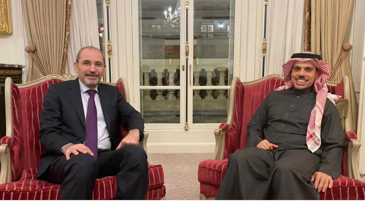 الصفدي يلتقي نظيره السعودي