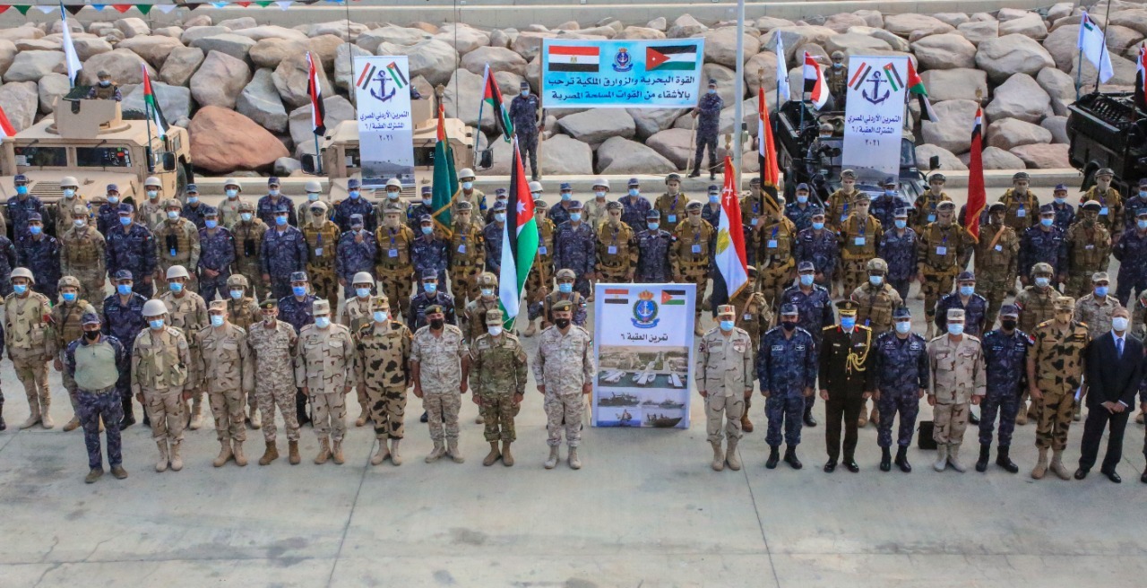وصول القوات المصرية المشاركة في تمرين العقبة 6