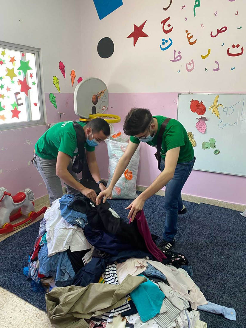 نوى: توزيع 4268 قطعة ملابس ضمن حملة خلي الشتا أدفى