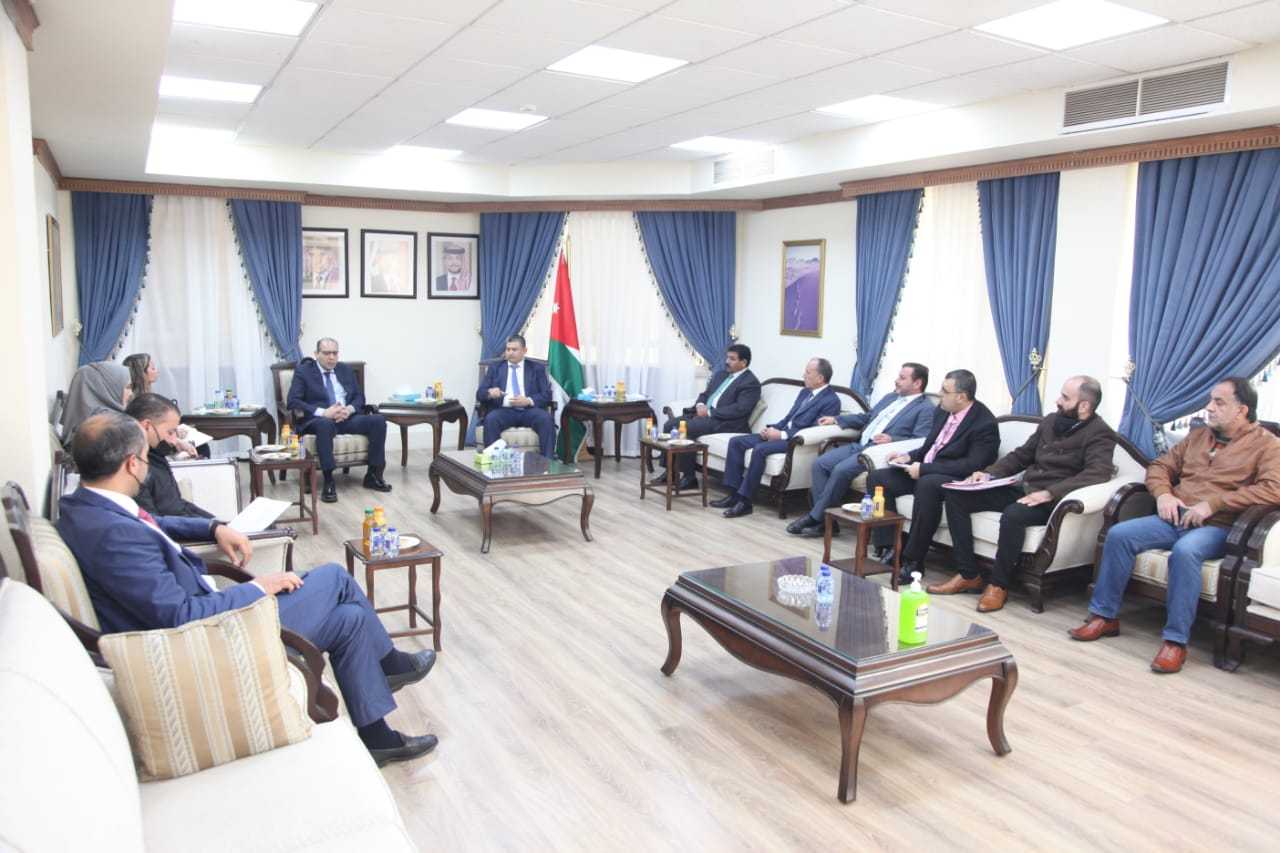 البرلمانية الأردنية مع الدول العربية تلتقي السفير المصري