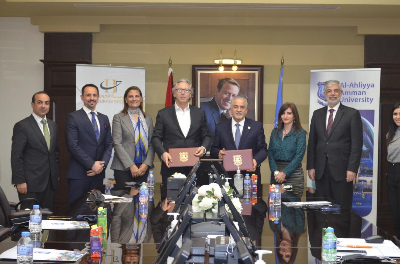 اتفاقية تعاون بين المطاعم السياحية وجامعة عمان الأهلية