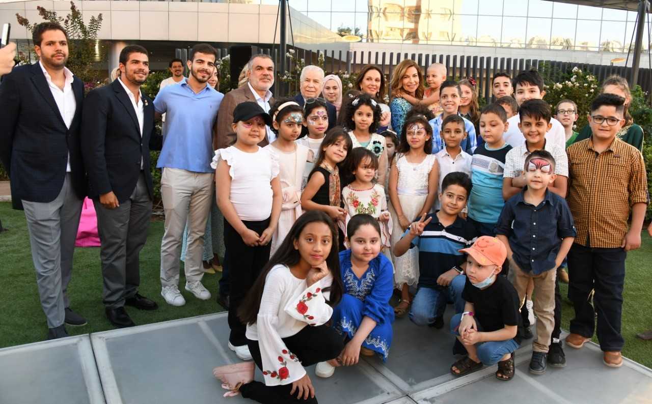 الأميرة غيداء تفتتح حديقة للمرضى وعائلاتهم في مركز الحسين للسرطان